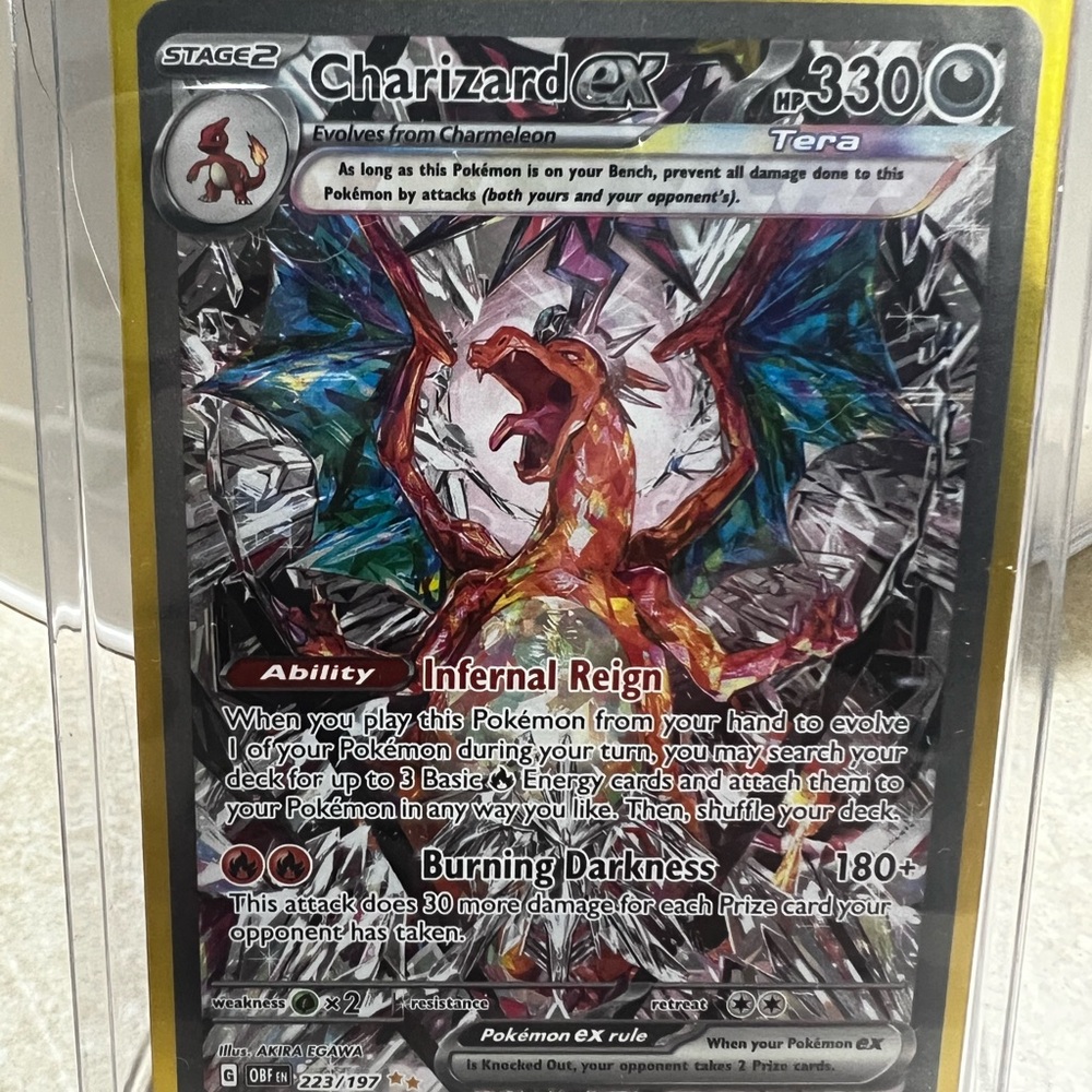 Charizard EX Pokémon Card
